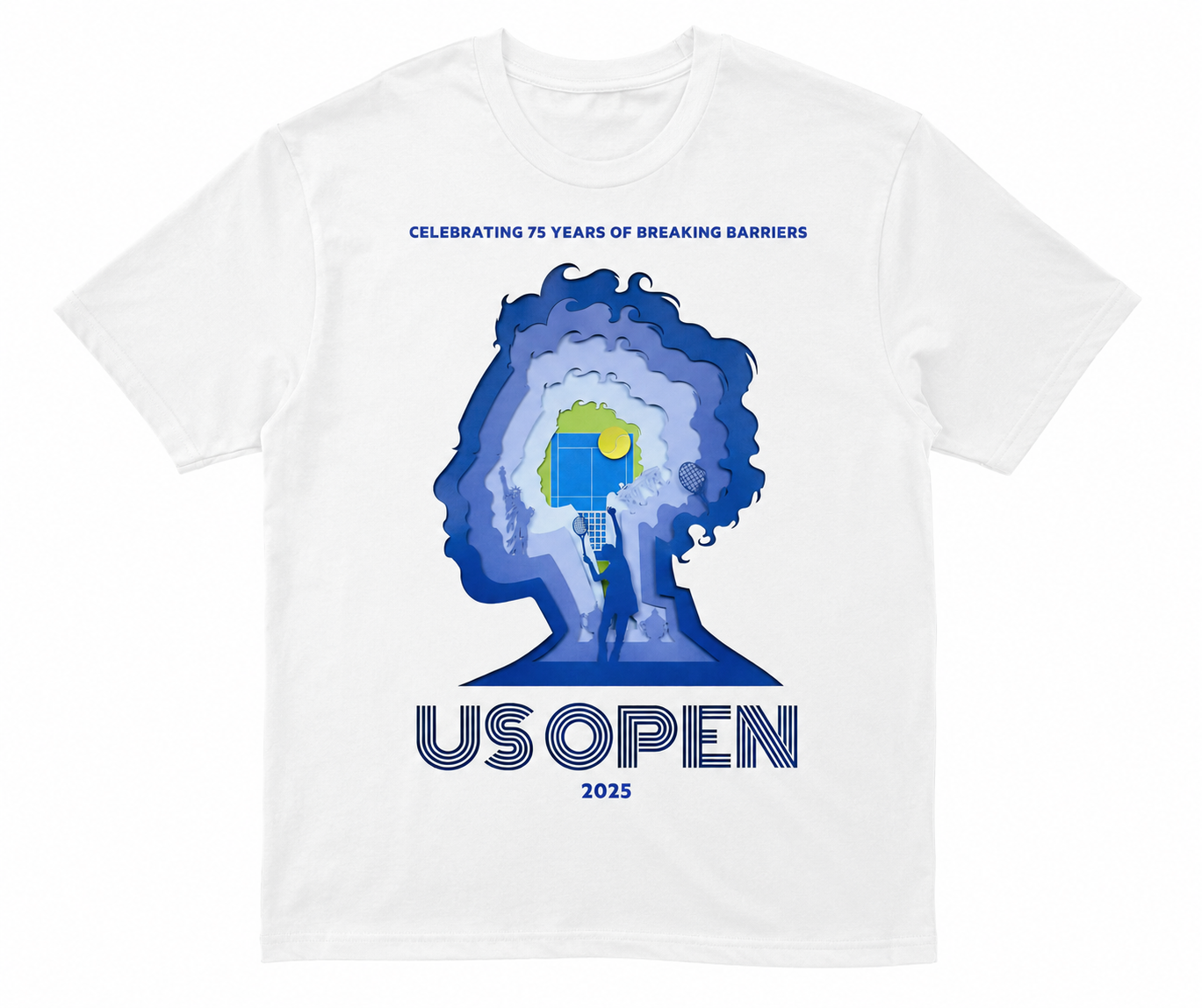 US Open 75 Years Celebration T-shirt