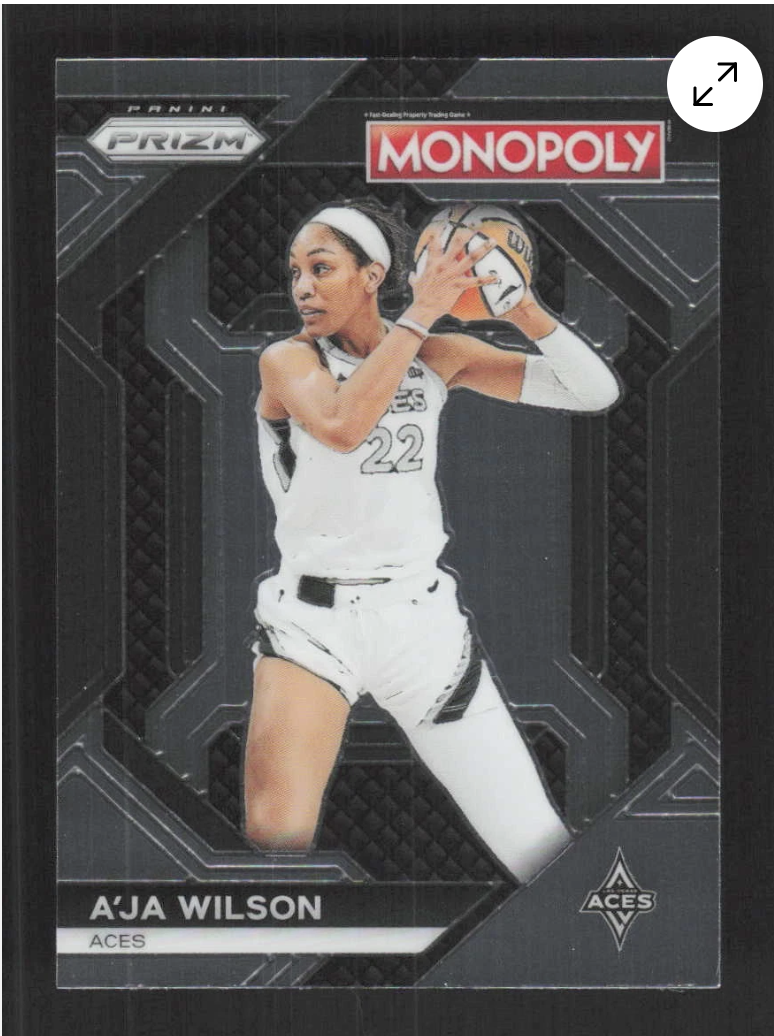 A'Ja Wilson 2024 Prizm WNBA Monopoly